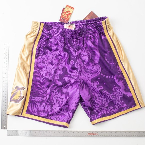 Mitchell & Ness Other - Mitchell & Ness Swingman Shorts Lunar New Year Los Angeles Lakers Men's Size XL
